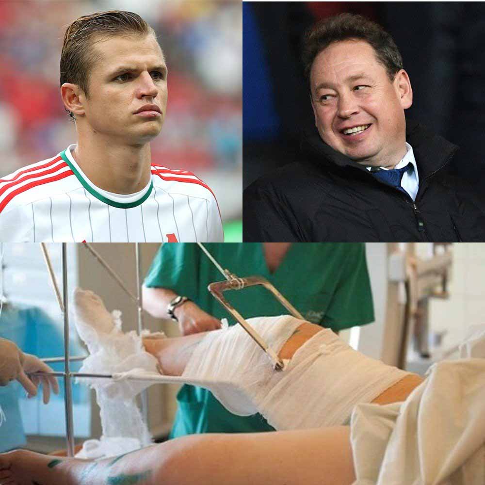 Нога и карьера Тарасова были сломаны за издевательства над Слуцким