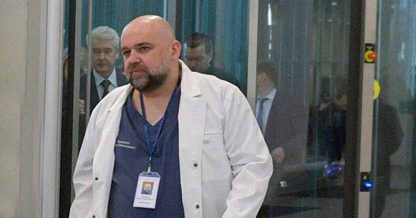 Главному врачу больницы в Коммунарке Денису Проценко был поставлен диагноз коронавирус