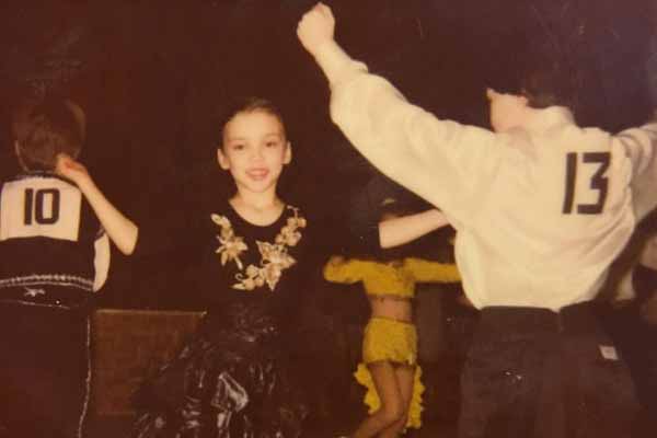 Ольга Серябкина с детства занималась музыкой и танцами