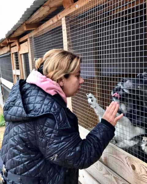 Марина любит животных