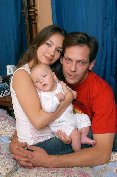 В браке с Дмитрием Щербиной у актрисы родился сын Прохор