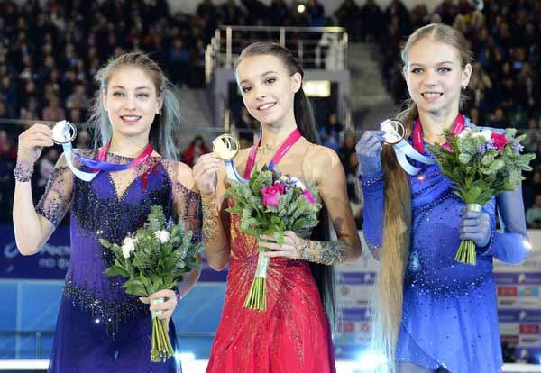 Алена Косторная, Анна Щербакова и Александра Трусова названы экспертами в числе главных претендентов на золото Олимпиады-2022