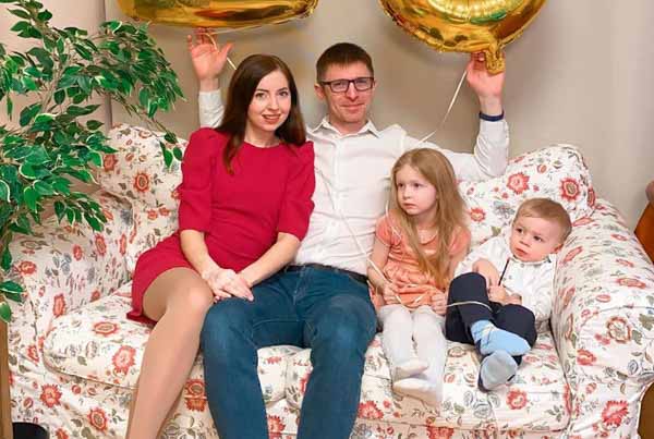 После смерти мужа у Диденко остались двое маленьких детей на руках