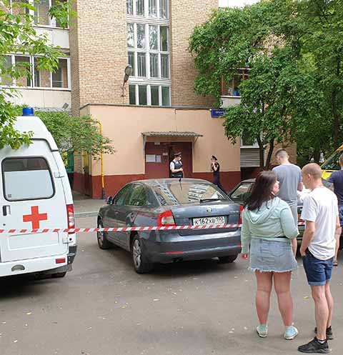 Инцидент произошел в Москве на улице Приорова