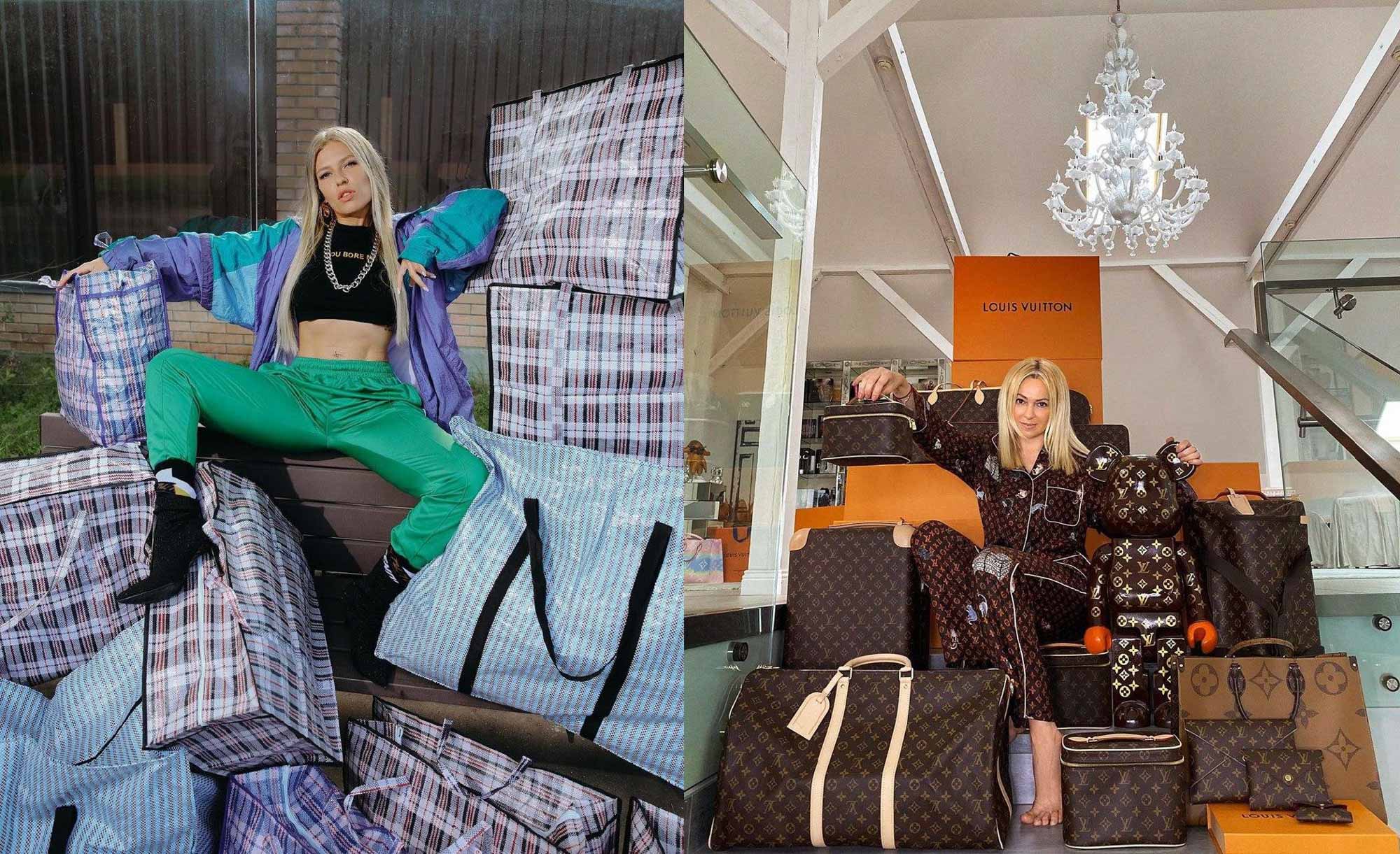 Рудковская отрицает грубость по отношению к Дакоте после того, как «дэшманы» подали сумки Louis Vuitton