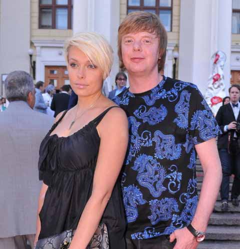 Андрей Григорьев-Апполонов с бывшей женой Марией