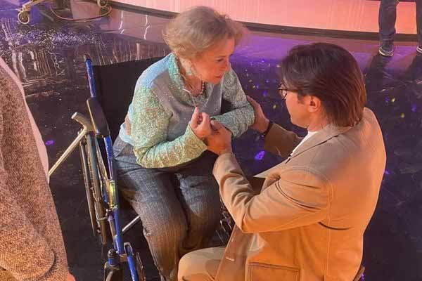 Талызина была на показе в инвалидной коляске 