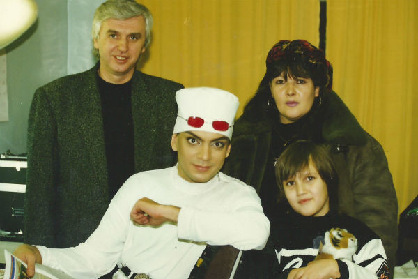 Михаил Садчиков, Мила Садчикова и Филипп Киркоров 