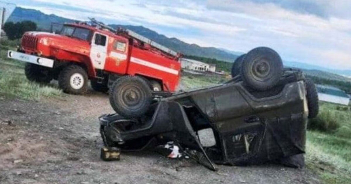 В Туве семеро подростков угнали машину и попали в аварию со смертельным исходом