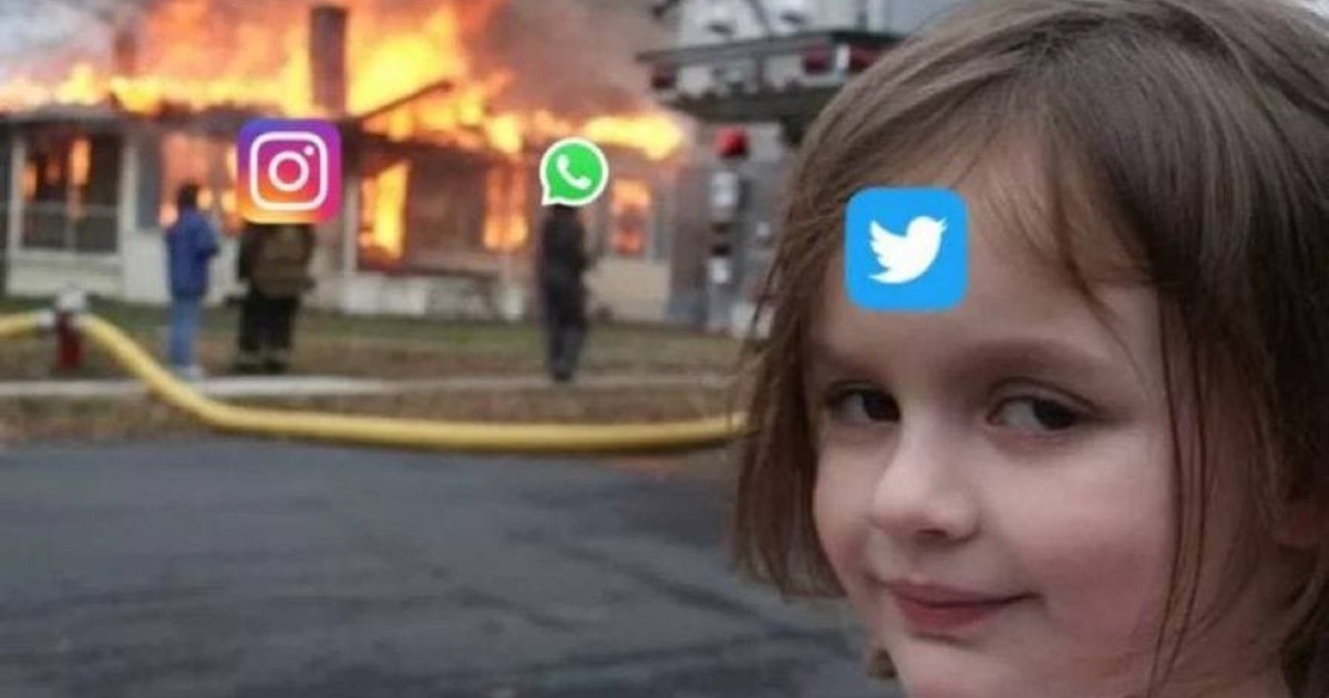 Наташа, Марк обронил все: анекдоты и мемы про глобальный сбой в Facebook, WhatsApp и Instagram