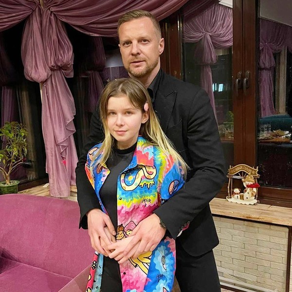 Вячеслав Малафеев с дочерью Ксенией