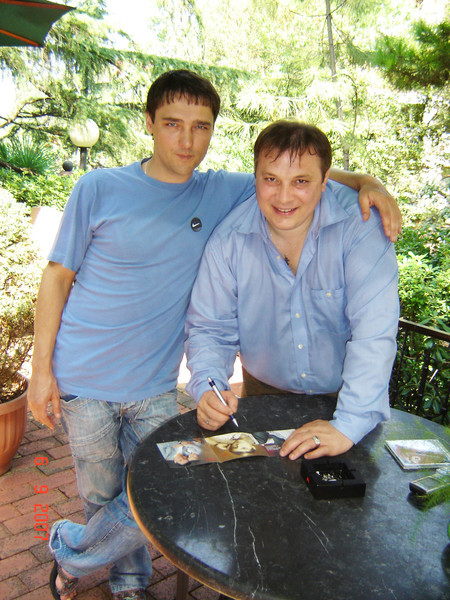 Юрий Шатунов и Андрей Разин Юрий Шатунов и Андрей Разин