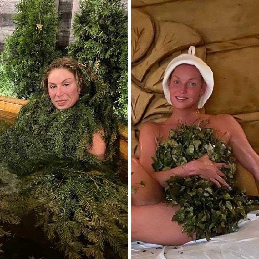 Симона Юнусова и Анастасия Волочкова