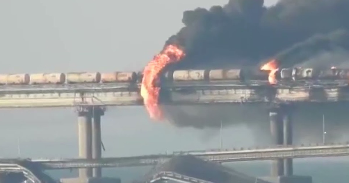 Подозреваемый во взрыве грузовика на Крымском мосту записал видео из-за границы