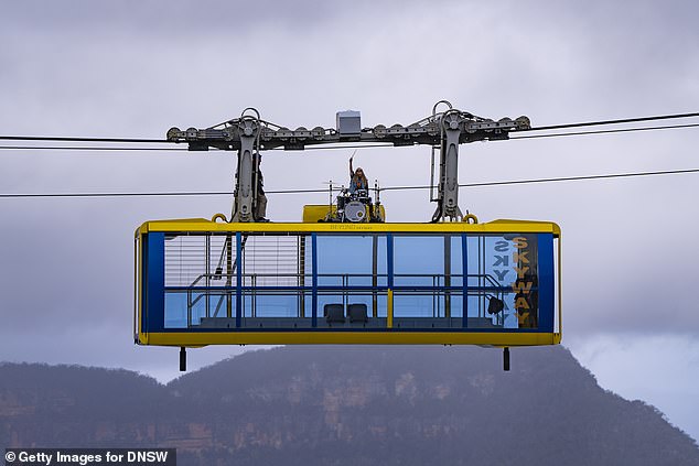 Канатная дорога Skyway является частью достопримечательностей региона Scenic World.