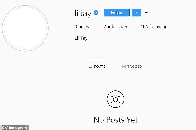 Лил Тай ранее вызывала серьезную обеспокоенность среди своих фанатов после того, как удалила все свои сообщения в социальных сетях.