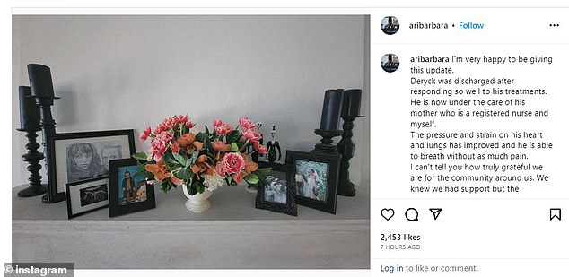 Подтверждено: новость подтвердила его жена Ариана Купер Уибли в Instagram, которой первоначально сказали, что ее супруг будет госпитализирован на несколько дней.