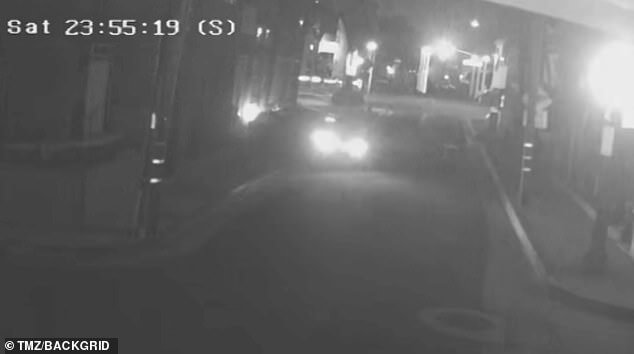 Дикое видео «показывает, как звезда RHOC Шеннон Бидор мчится по жилой улице и врезается своей машиной в стену дома» перед арестом за вождение в нетрезвом состоянии.