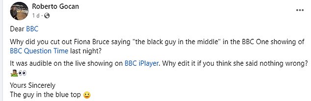 В Facebook сам Гокан задал вопрос, почему BBC удалила клип.
