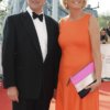 Хью Бонневиль и жена Лулу Уильямс на церемонии вручения телевизионной премии House Of Fraser British Academy Television Awards 2016