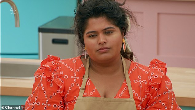 Ушло: 25-летняя Дана стала шестой участницей, покинувшей The Great British Bake Off во время Ботанической недели в эпизоде ​​во вторник вечером.