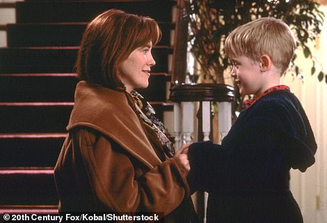 Кэтрин и Маколей в фильме «Один дома», вышедшем в 1990 году.