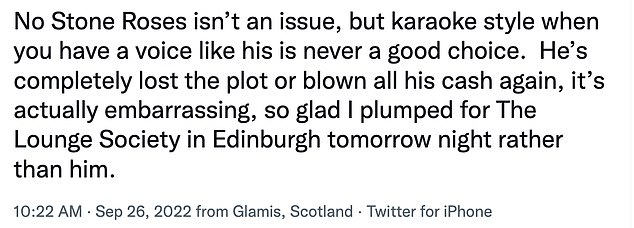 Возмущение: многие отправились в Твиттер, чтобы выразить свое разочарование после неудовлетворительного выступления.