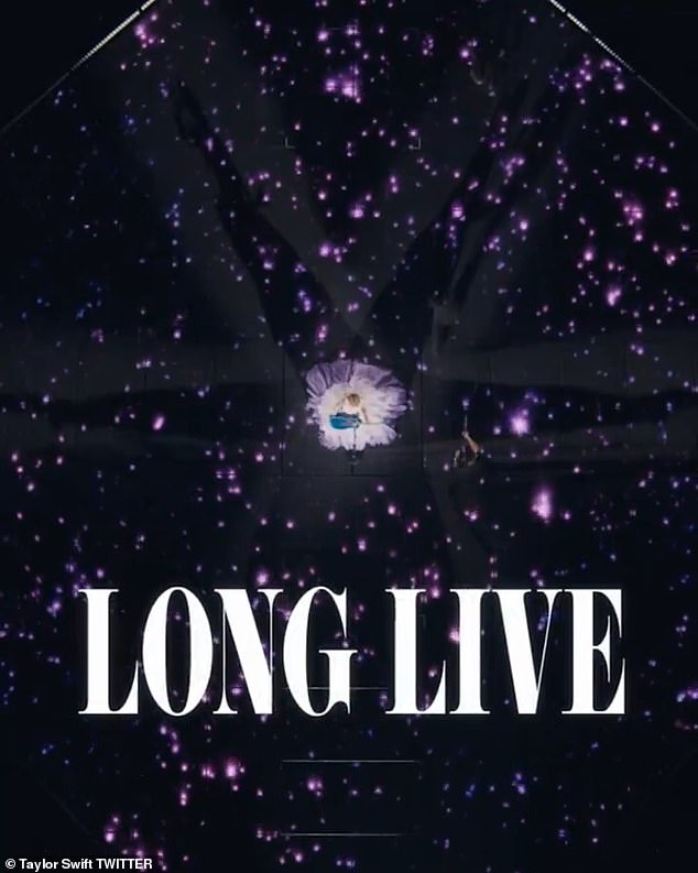 В видеоклипе, включенном в пост, певица исполняет Long Live из своего альбома 2010 года Speak Now.