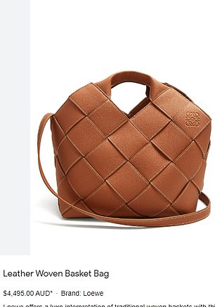 Телезвезда пять дней несла в Федеральный суд сумку Loewe за 4495 долларов.