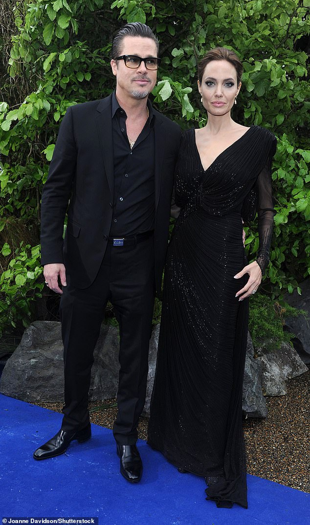 Их отношения возникли через семь лет после его расставания с 48-летней женой Анджелиной Джоли (обе на фото в мае 2014 года), с которой он воспитал шестерых детей.