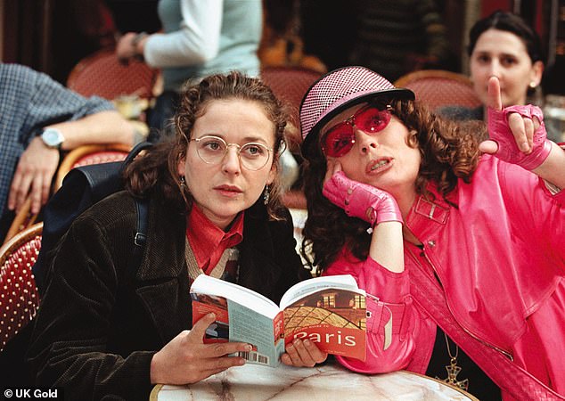 Джулия (слева) и Дженнифер (справа) снялись в фильме «Абсолютно сказочно», где их персонажами были мать и дочь (на фото в четвертом сериале в 2001 году).
