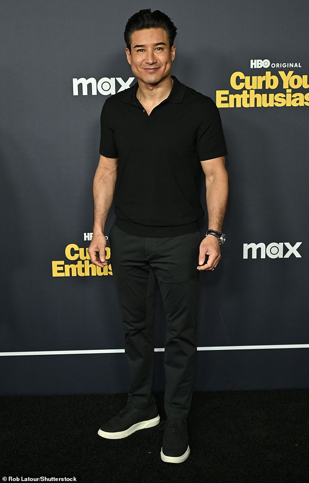 Марио Лопес вышел, чтобы выразить поддержку многолетнему сериалу.