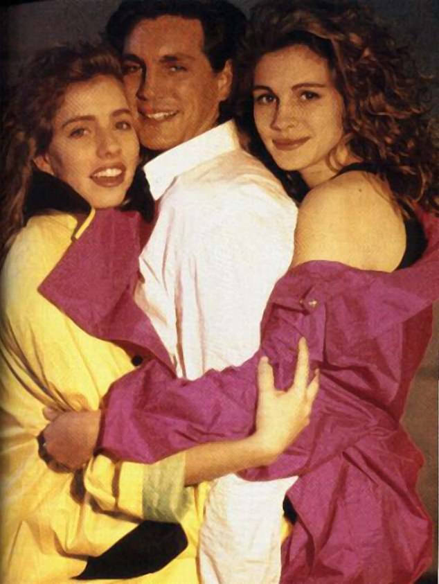 Эрик и Джулия со своей сестрой Лизой (слева) в 1988 году.