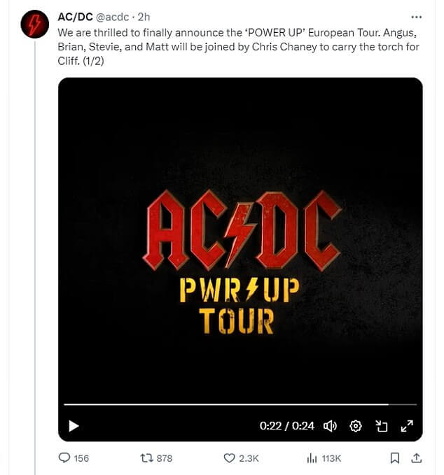AC/DC объявляют об огромном европейском туре с концертами в Великобритании этим летом, что приводит фанатов в безумие
