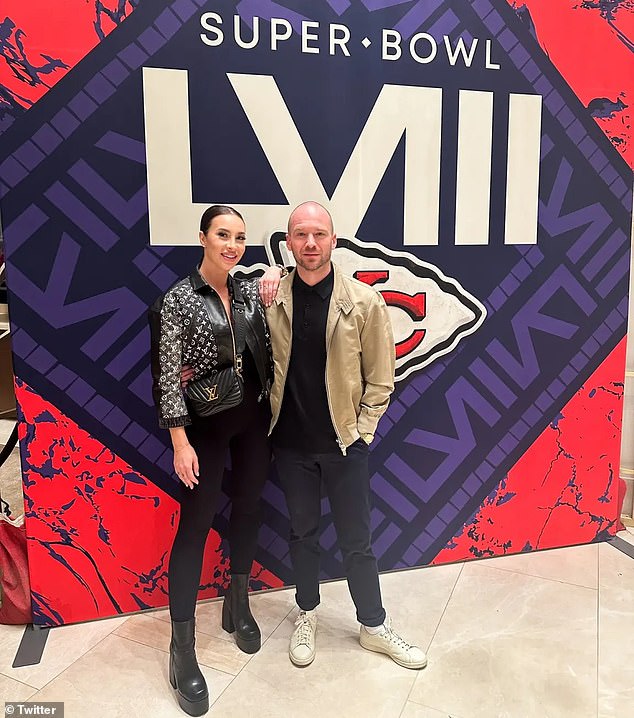 Пара посетила Суперкубок LVIII и несколько связанных с ним мероприятий в минувшие выходные в Лас-Вегасе.