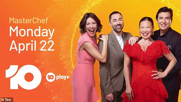 Премьера MasterChef Australia состоится в понедельник, 22 апреля, в 19:30 на каналах 10 и 10 Play.