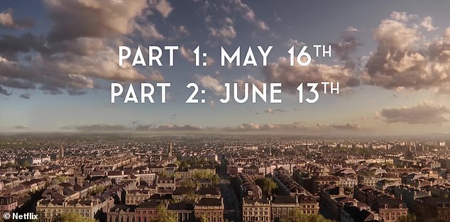 Третий сезон сериала «Бриджертоны», состоящий из восьми эпизодов, разделен на две части: премьера первой части состоится 16 мая, а премьера второй части — 13 июня на Netflix.