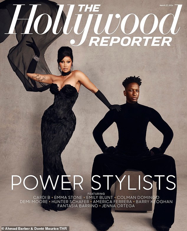 Музыкант появился на обложке The Hollywood Reporter вместе со своим стилистом.