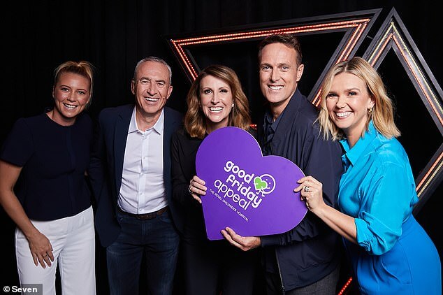 Ведущие Sunrise Натали Барр и Мэтт Ширвингтон присоединились к звездам Седьмого канала в призыве Страстной пятницы 2024 года, собрав рекордные 23 миллиона долларов.