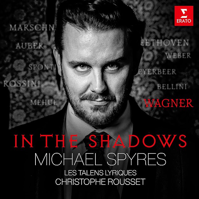 Самая интересная теноровая запись на сегодняшний день – американца Майкла Спайрса.  На фото: обложка альбома In The Shadows.