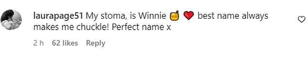 Подписчики Луизы зашли в раздел комментариев, чтобы похвалить ее послание об уверенности в своем теле, и были удивлены, что она назвала его Винни в честь персонажа Винни-Пуха.