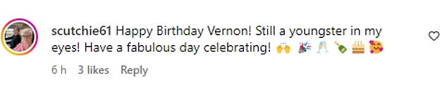 Поклонники были шокированы, узнав реальный возраст Вернона Кея, когда его жена Тесс Дэйли поделилась в Instagram постом, посвящённым его дню рождения.