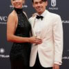 Звезды тенниса Кэти Бултер и Алекс де Минаур выглядели влюбленными, когда присутствовали на звездной церемонии вручения наград Laureus World Sports Awards в Мадриде в понедельник вечером.