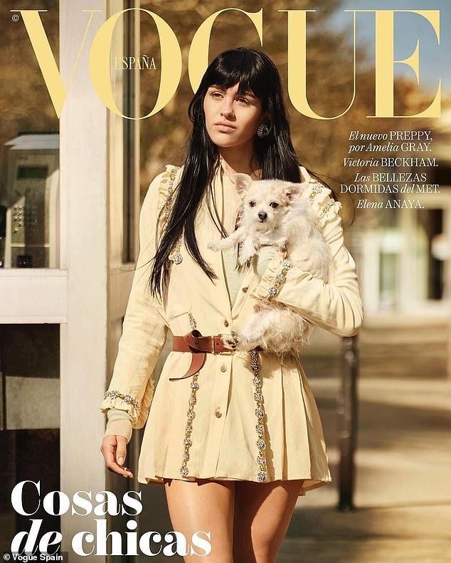 Амелия стала одним из самых горячих имен в моде и даже украсила обложку журнала Vogue.