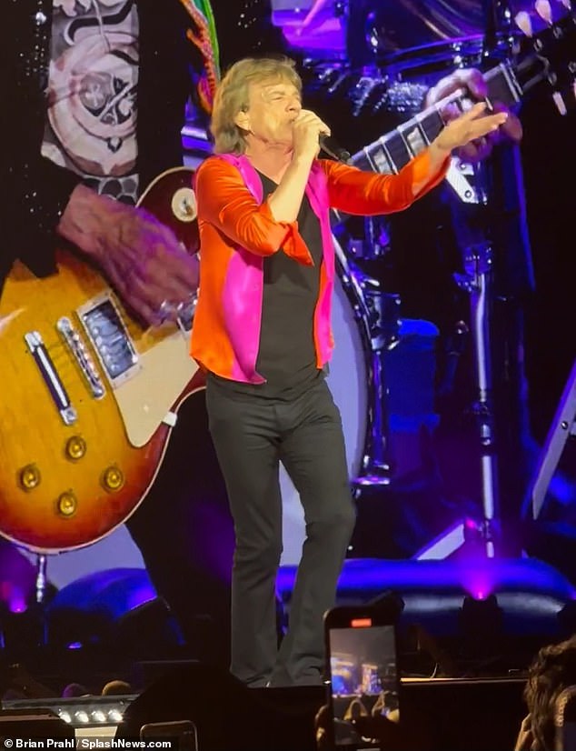Мик Джаггер из Rolling Stones — на фото в Аризоне 8 мая.
