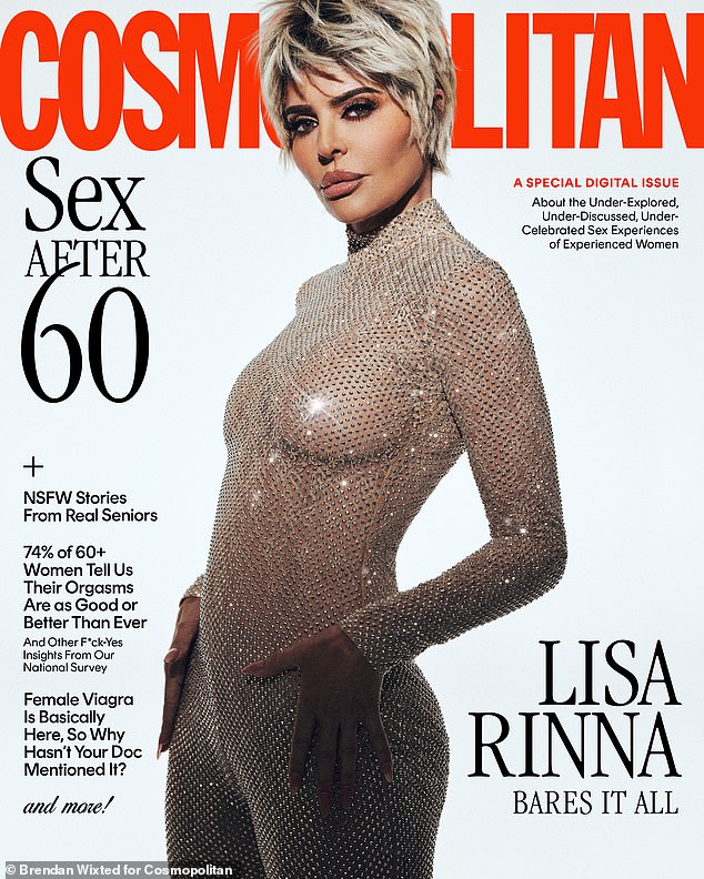 Лиза отвисла челюсть на обложке Cosmopolitan