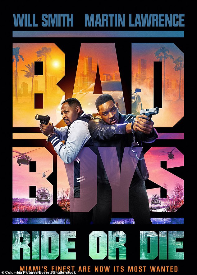 Bad Boys: Ride or Die замкнули десятку лучших, собрав 601 000 долларов от продажи билетов.