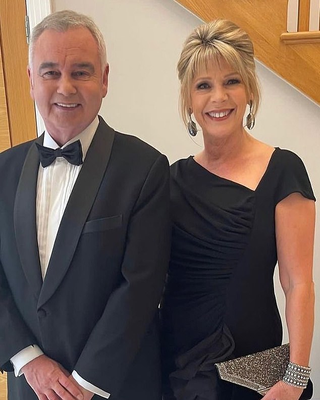 The ex-husband of Eamonn's new girlfriend Katie Alexander has broken his silence on his former wife's new relationship (Eamonn and estranged wife Ruth pictured)