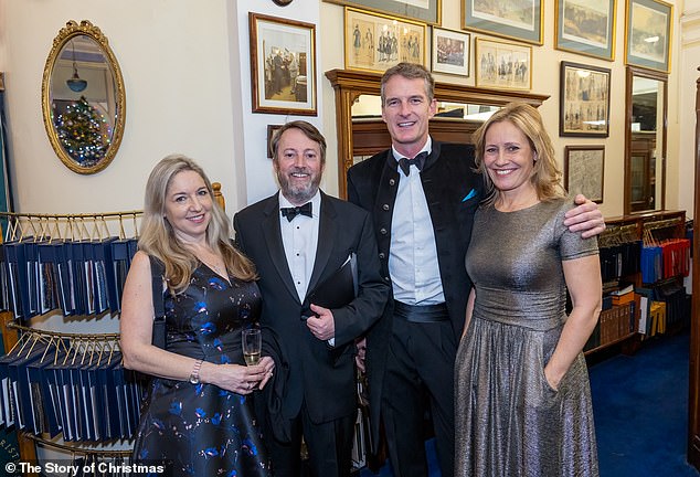 Виктория Корен Митчелл, Дэвид Митчелл, Дэн Сноу и Софи Раворт