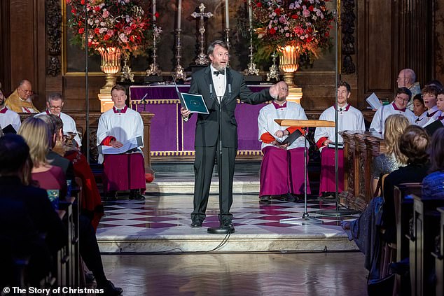 Дэвид Митчелл развлекал гостей своим чтением